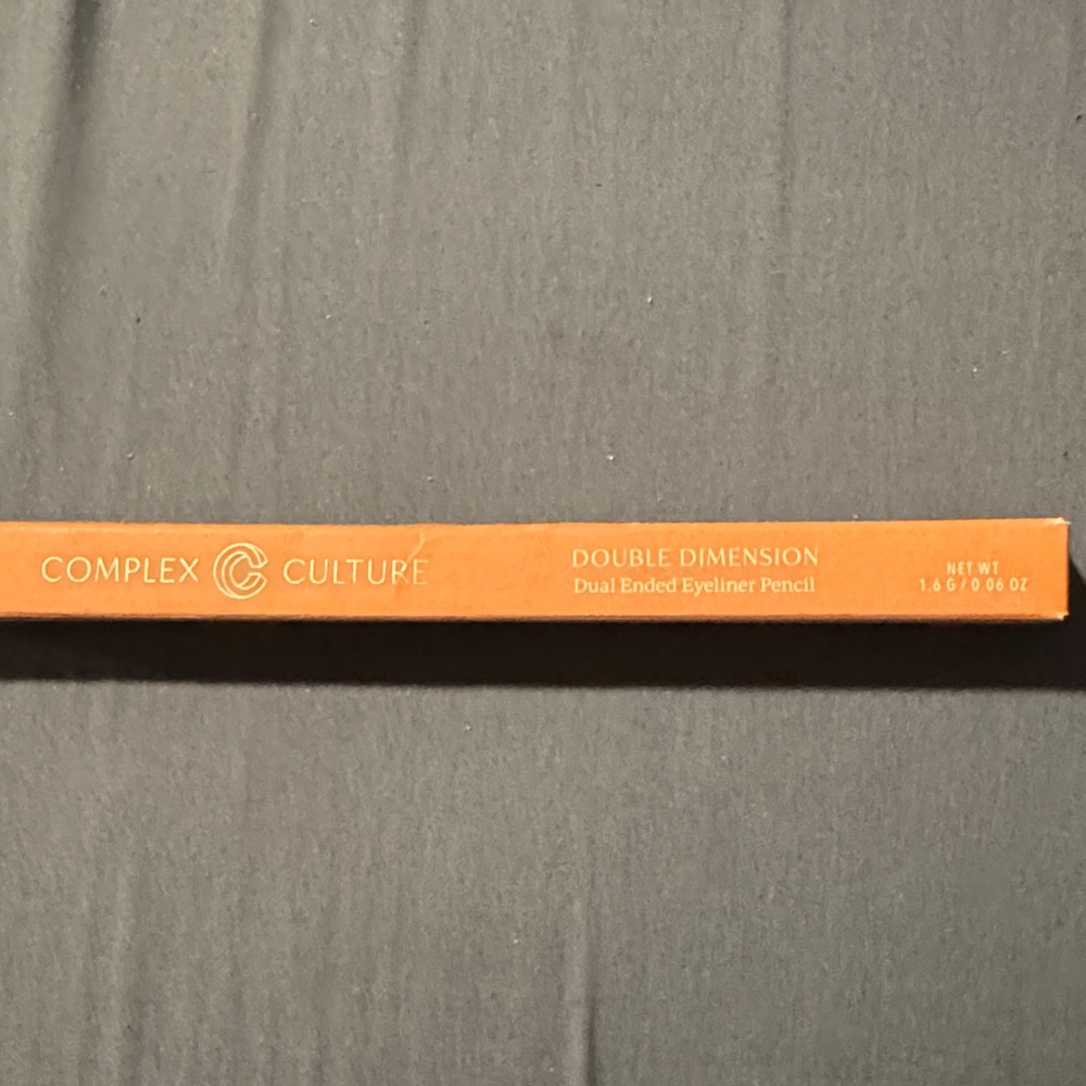 Complex Culture Double Dimension Dual-Ended Eyeliner Pencil - Orange